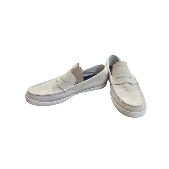 Cole Haan Maine Pinch Mens Tan Leather Loafers Shoes Size 12M SKU 8670 - Picture 2 of 14